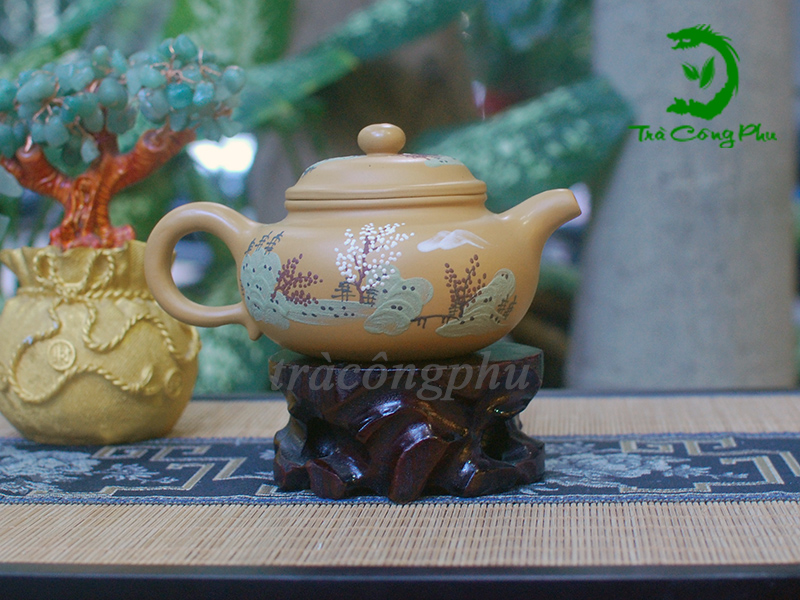 Ấm Tử Sa Phỏng Cổ Vân Đạm Phong Khinh – ATS1430